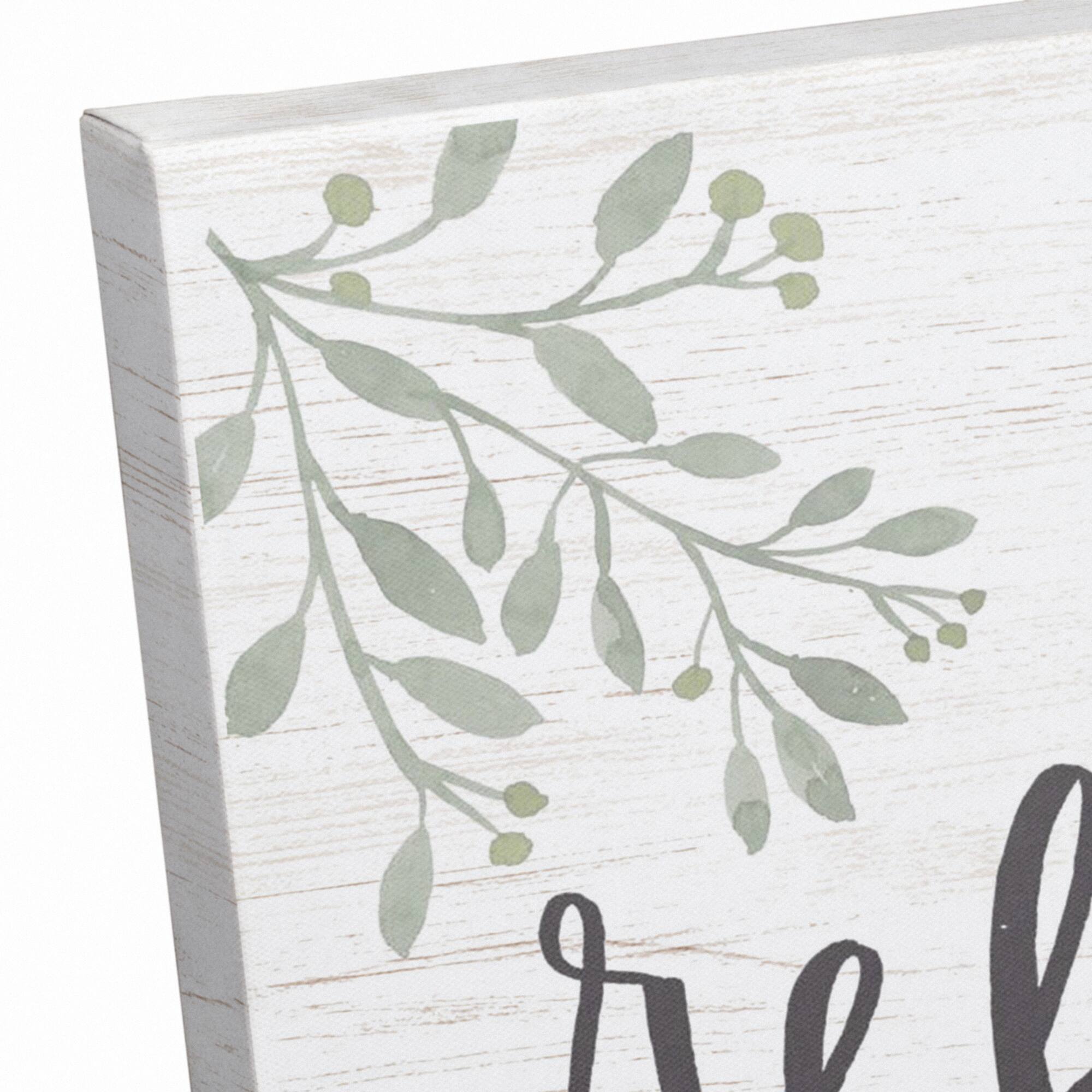 Refresh Floral 12" x 12" Canvas Wall Art
